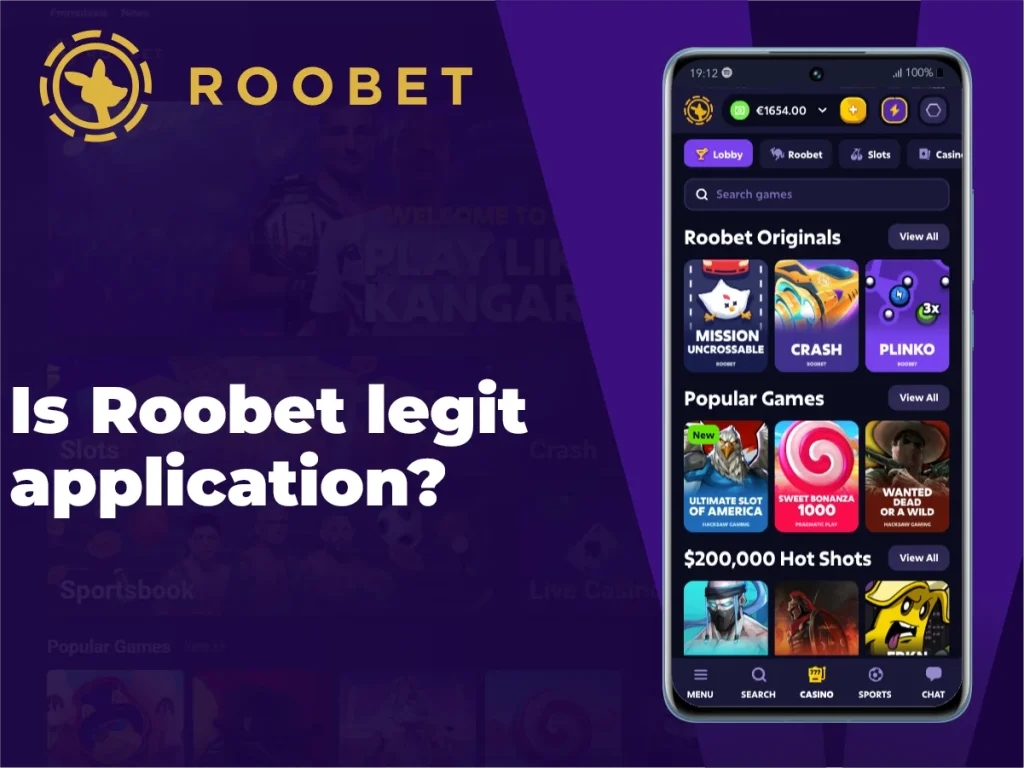 Roobet meşru bir uygulama mı?
